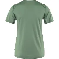 Fjällräven - Women's Abisko Day Hike S/S - Camiseta funcional size S, verde
