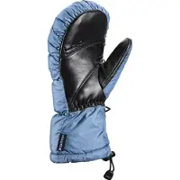 LEKI - Guantes de esquí mujer - Glace 3D Women Mitt de Cuero - Talla 8 - Negro