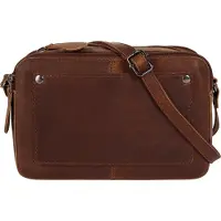 Cluty Bolso de hombro cognac