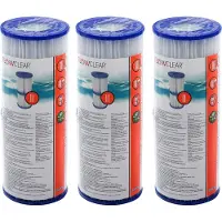 Bestway 3 juegos de 2 filtros 58094, tamaño grande II, con un diámetro de 10,6 cm y una altura de 13,6 cm