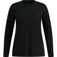 Odlo - Women's Zeroweight Chill-Tec T-Shirt Crew Neck L/S - Camiseta de running size XS, negro
