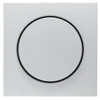 Berker 11371404, Atenuador, Montaje en superficie, Giratorio, Aluminio