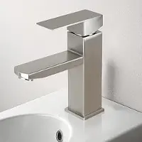 ZMH : Grifo de agua fría de alta presión, grifo de acero inoxidable, grifo de agua fría con palanca, grifo de baño