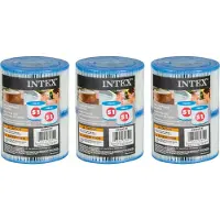 Intex 3 juegos de 2 filtros tipo S1 para spas PureSpa