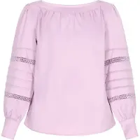 Usha Blusa orquidea