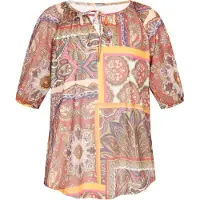 Usha Blusa mezcla de colores