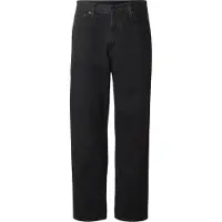 Carhartt WIP - Pantalones - Aaron Pant Denim Black Stone Washed de Algodón - Talla 29 US - Negro