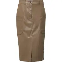 Comma Röcke Lightgrey Talla: 46 | Faldas de Cuero Outlet | Mujer | Gris