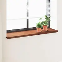 Syfax Umbral de Ventana Madera Marrón 160 x 45 x 4,5 cm PVC