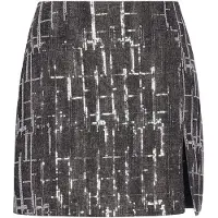 Faina Falda negro denim