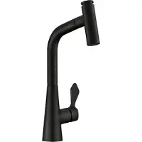 NABER Armatur UMORE 2, color mate, con caño extensible / Grifo de cocina / Monomando