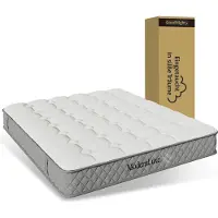 Sweiko Colchón ortopédico de espuma fría , 140x200 cm, con sistema de muelles ensacados de 7 zonas, firmeza H3 (medio), OEKO-TEX, 20 cm de altura, 4 asas y embalaje al vacío