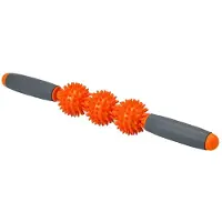 Gaiam - Rodillo de masaje, Doppelball PP11674 (talla única) (naranja/gris)