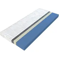 CasaDolce , colchón PROVIDENCE PLUS, 90x190 cm, firmeza H1, color azul y blanco
