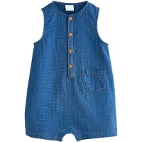 Next Pijama entero/body navy