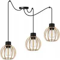 Light11 HOME Lámpara de techo LED moderna de madera