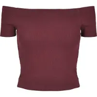 Urban Classics Camiseta rojo vino