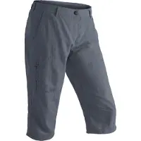 Maier Sports - Women's Neckar - Pantalones 3/4 size 36, gris/negro