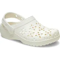 Crocs Zuecos Classic Floral Cut Out