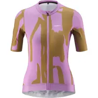 Gonso - Women's Road Jersey Print - Maillot de ciclismo size 38, marrón