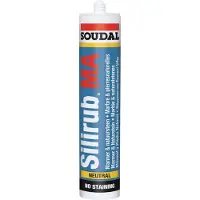 Soudal Silirub MA: Sellador de silicona para piedra natural, cartucho de 310 ml, color , marca