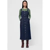 Nudie jeans Mona Denim Dress 40s Redcast Dark Blue Talla: M | Blusón Outlet | Mujer | Azul