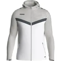 Jako Chaqueta deportiva antracita / gris claro / blanco