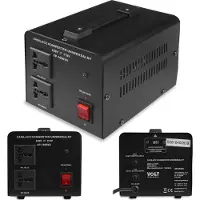 Volt Transformador de aislamiento reversible de 1000 VA, 110/230 VAC - 230/110 VAC, modelo Vp-1000 VA