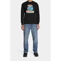 Daily Paper Hobal Long Sleeve T-shirt Black Talla: XS | Camisetas de Seda Outlet | Unisex | Negro