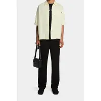 Daily Paper Enzi Seersucker Short Sleeve Shirt Icing Yellow Talla: M | Camisas Outlet | Unisex | Amarillo