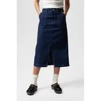 Nudie jeans Boel Painter Denim Skirt Dark Blue Talla: M | Faldas Midi Outlet | Mujer | Azul