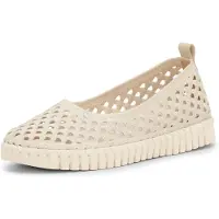 Ilse jacobsen Tulip3479 Kit Pearled Ivory Talla: 38 | Bailarinas Outlet | Mujer | Blanco