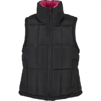 Urban Classics Chaleco rosa / negro