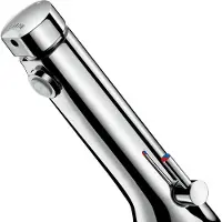 Delabie Grifo mezclador automático TEMPOSOFT MIX de , conexión G3/8, tiempo de cierre automático: 15 segundos.