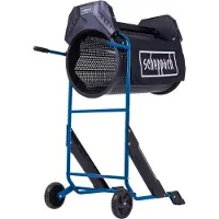 Scheppach Máquina vibratoria rotatoria eléctrica RS300, con un diámetro de 400 mm, capacidad de 3 m³/h y motor de 350W
