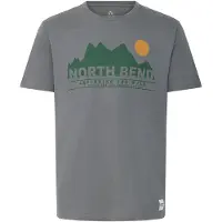 North Bend Camiseta ' NBCash ' gris humo