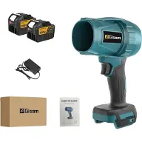 OEM Soplador turbo, motor sin escobillas, diseño inalámbrico, 2 baterías de 4.5Ah