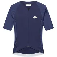 CafÉ Du Cycliste - Women's Vinciane - Maillot de ciclismo size XL, azul