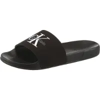 Calvin Klein Zapatos abiertos 'ESS' gris / negro / blanco