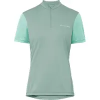 Vaude - Women's Matera Half Zip Tricot - Maillot de ciclismo size 38, turquesa