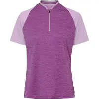Vaude - Women's Tamaro Half Zip Shirt IV - Maillot de ciclismo size 40, morado