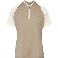 Vaude - Women's Tamaro Half Zip Shirt IV - Maillot de ciclismo size 44, beige