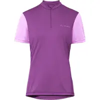 Vaude - Women's Matera Half Zip Tricot - Maillot de ciclismo size 42, morado