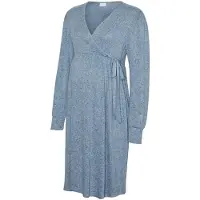 Mamalicious Vestido azul ahumado