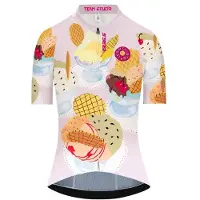 Q36.5 - Women's Gregarius Pro Team Gelato Jersey - Maillot de ciclismo size L, blanco