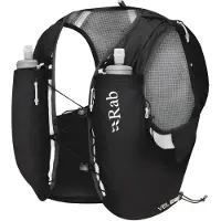 Rab - Veil 6 - Mochila de trail running size M, negro/gris