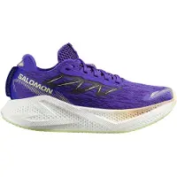Salomon - Zapatillas de running - Aero Glide 4 W Deep B/Wht/Buttrf para Mujer - Talla 37 1/3 - Azul