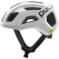 POC - Cascos para bicicleta - Ventral Air Mips Hydrogen White/Uranium Black Matt - Talla 56-61 cm - Blanco