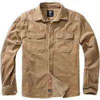 Brandit Camisa De Manga Larga Corduroy Classic