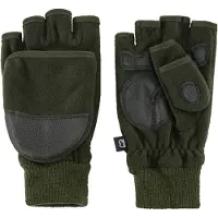 Brandit Guantes con dedos oliva
